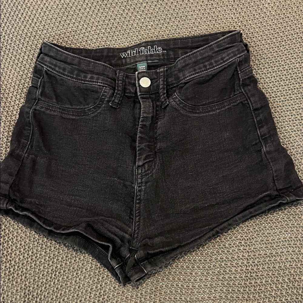Wild Fable Women's Dark Denim Shorts